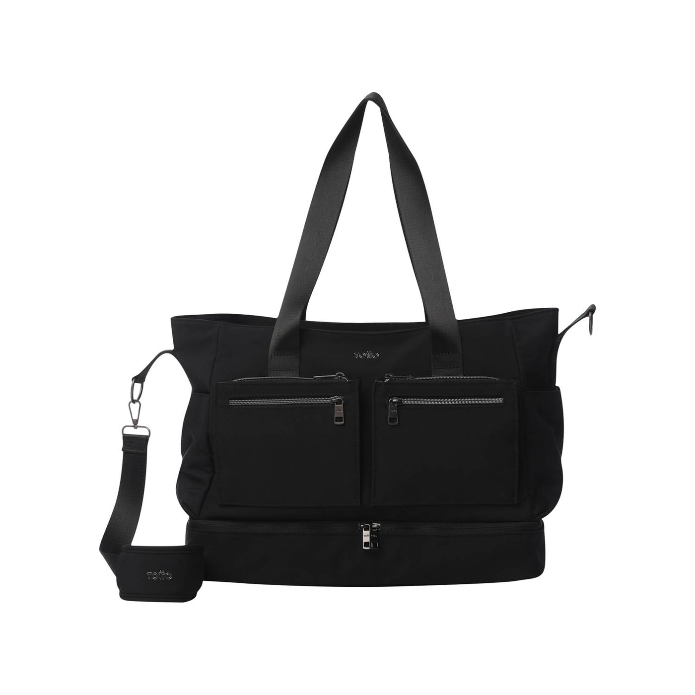 Bolso de viaje Totto Duffle Sahara - Negro