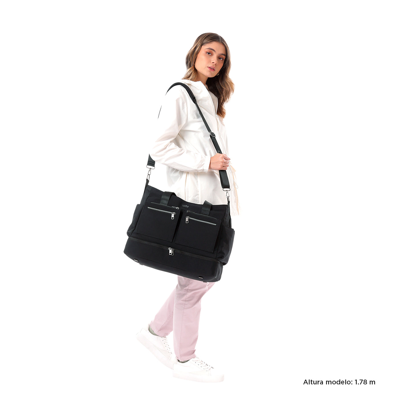 Bolso de viaje Totto Duffle Sahara - Negro