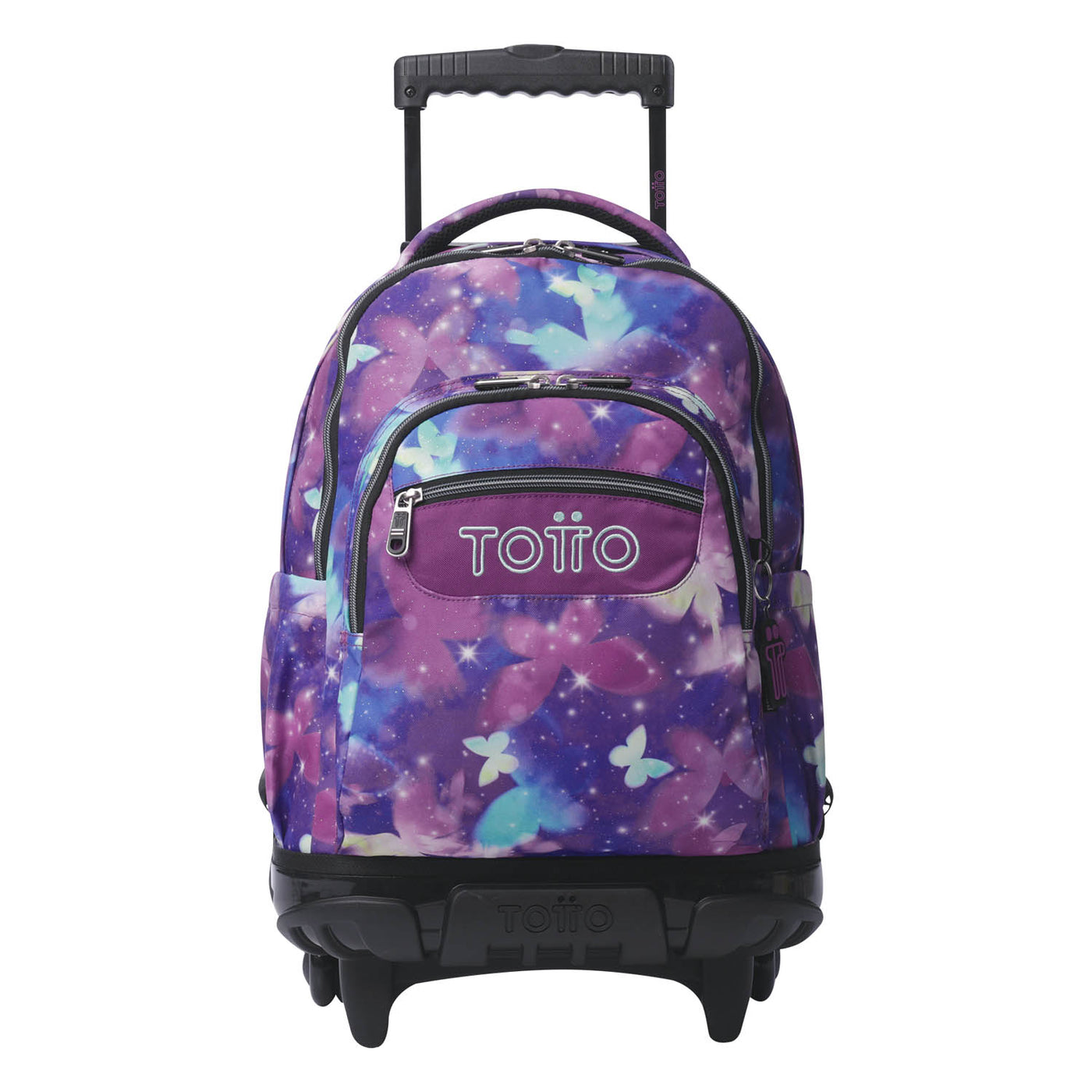 Mochila escolar con ruedas Totto Renglones - Star Butterfly