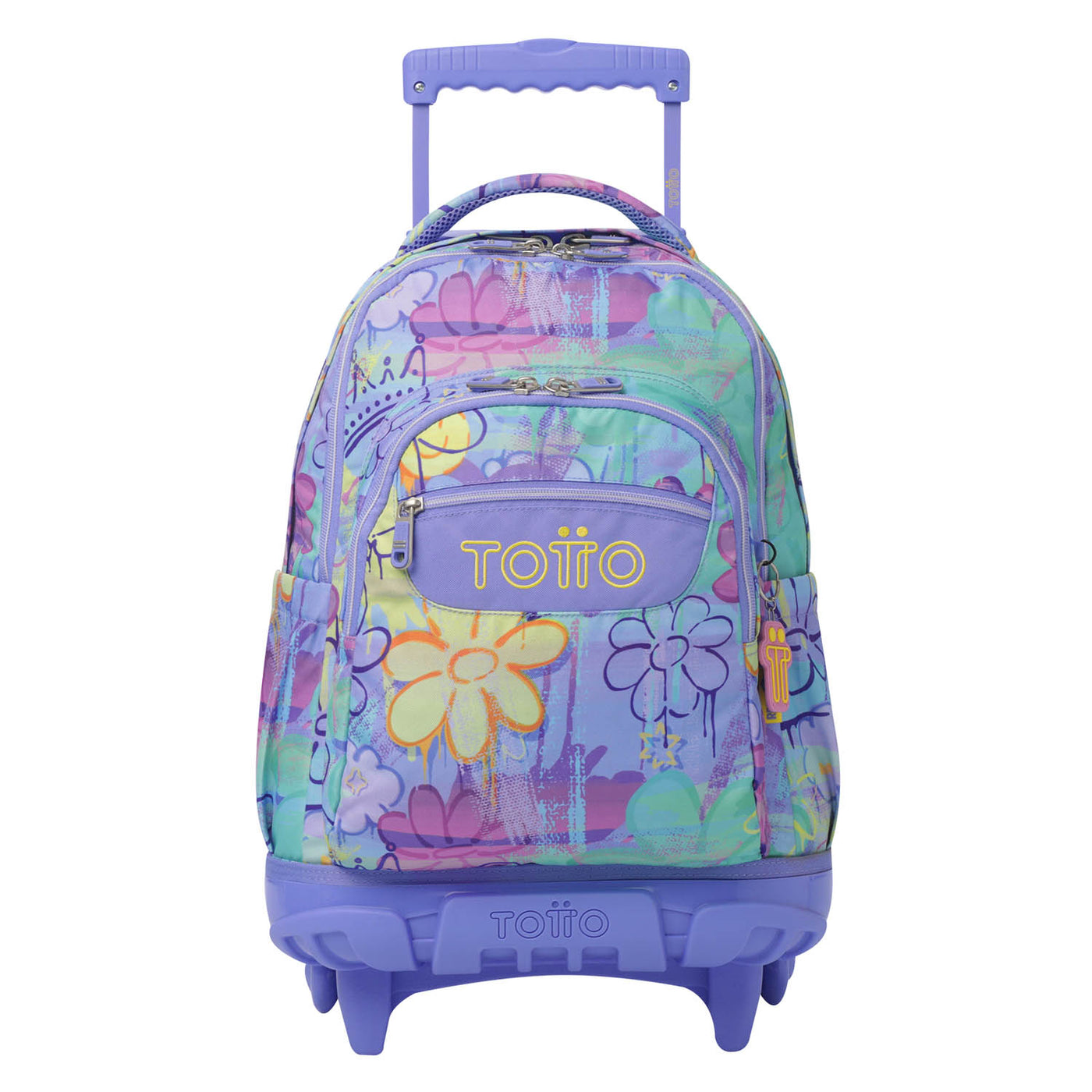 Mochila escolar con ruedas Totto Renglones - Grafily