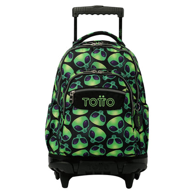 Mochila escolar con ruedas Totto Renglones - Ali
