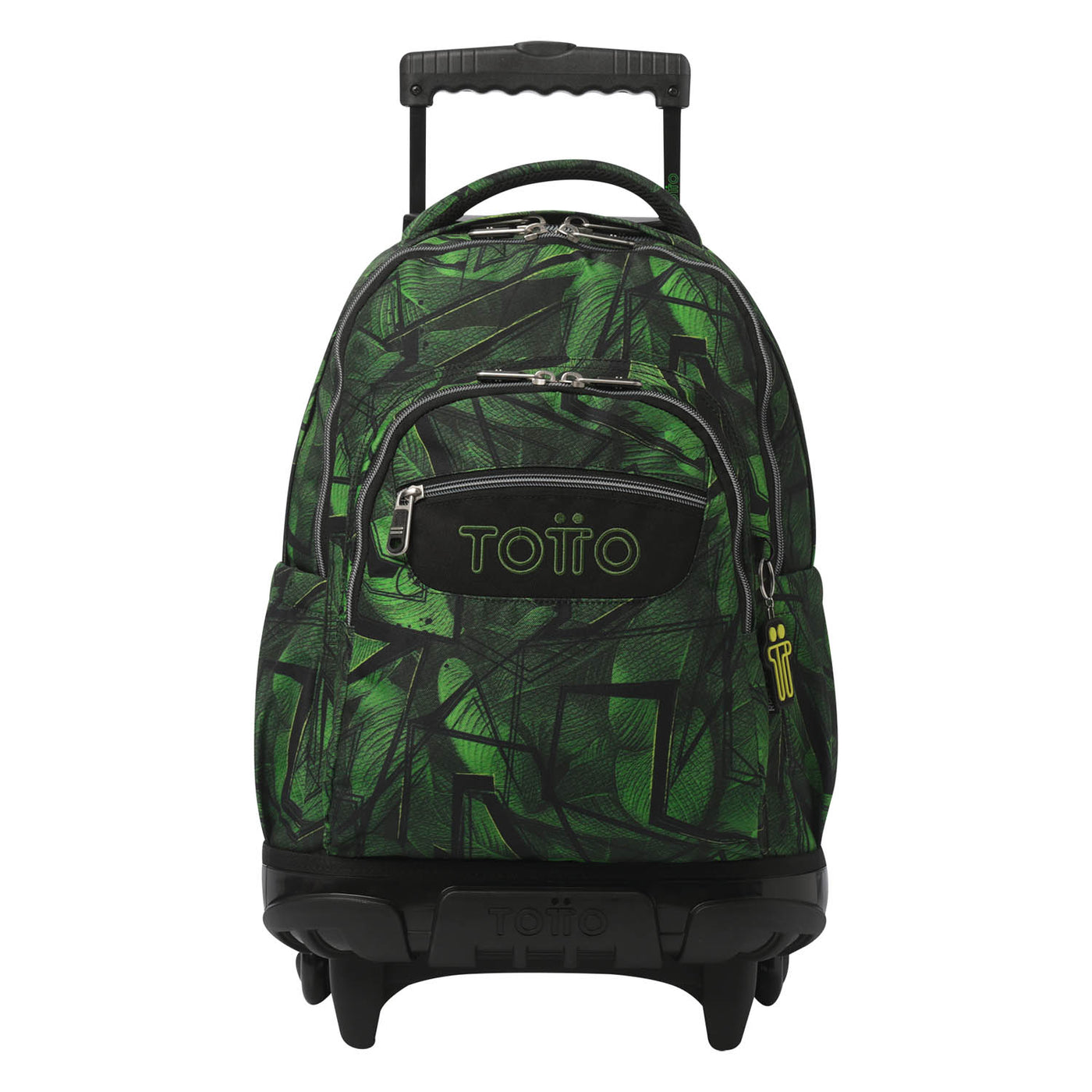 Mochila escolar con ruedas Totto Renglones - Jhony Jungle