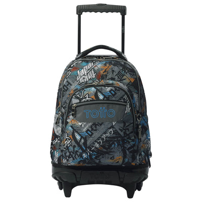 Mochila escolar con ruedas Totto Renglones - Okubo