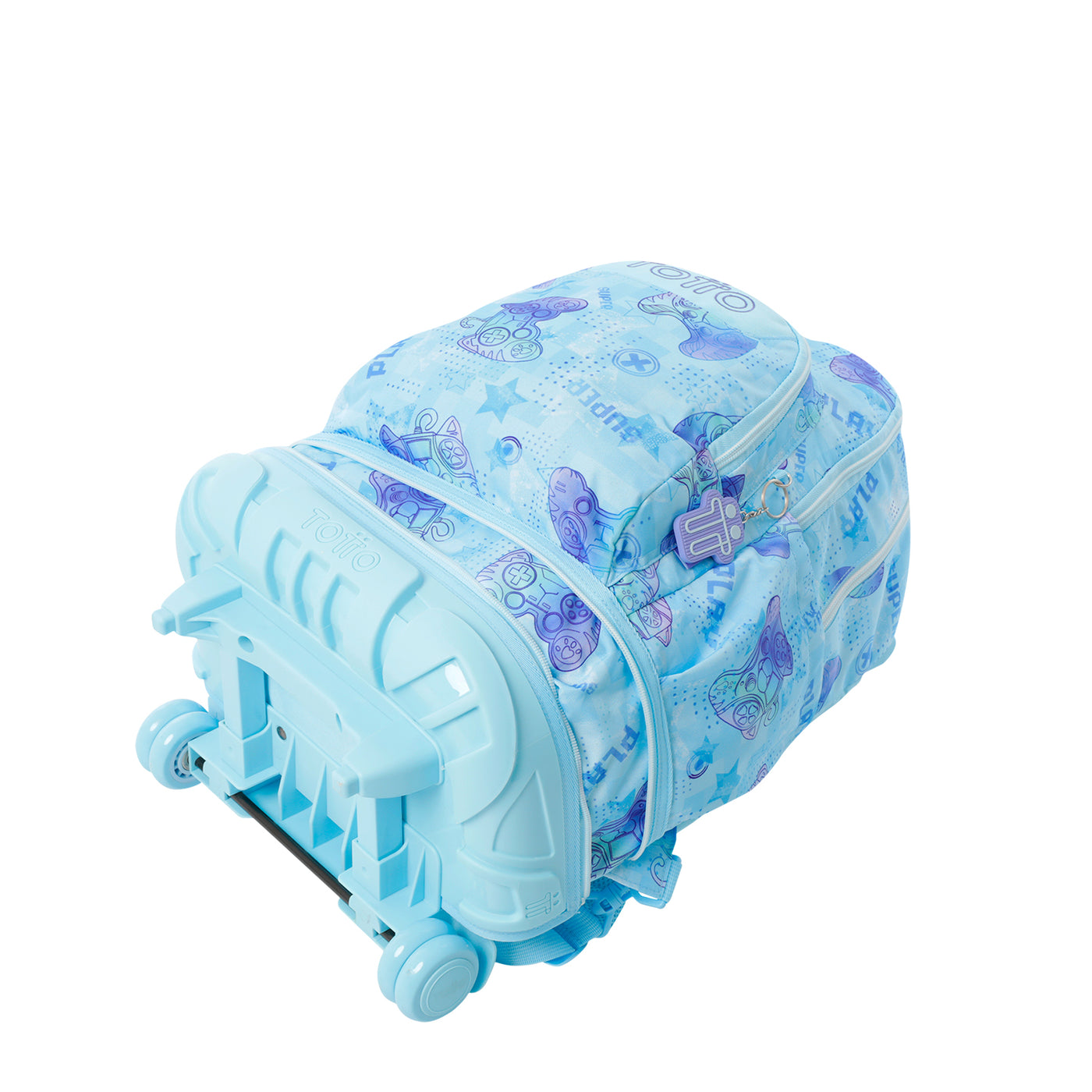 Mochila escolar ruedas desmontable Totto Tiza - Polar