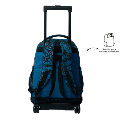 Mochila escolar ruedas desmontable Totto Tiza - Urban Graph