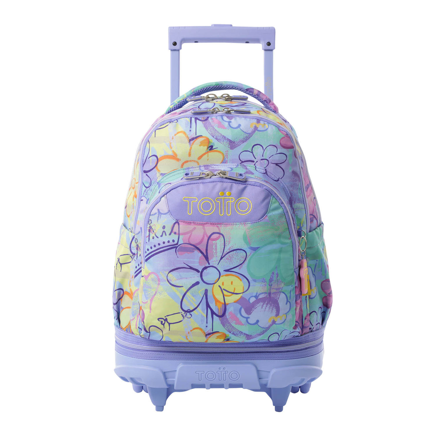 Mochila escolar ruedas desmontable Totto Tiza - Grafily