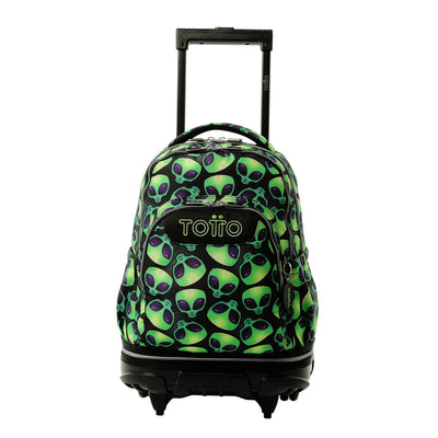 Mochila escolar ruedas desmontable Totto Tiza - Ali