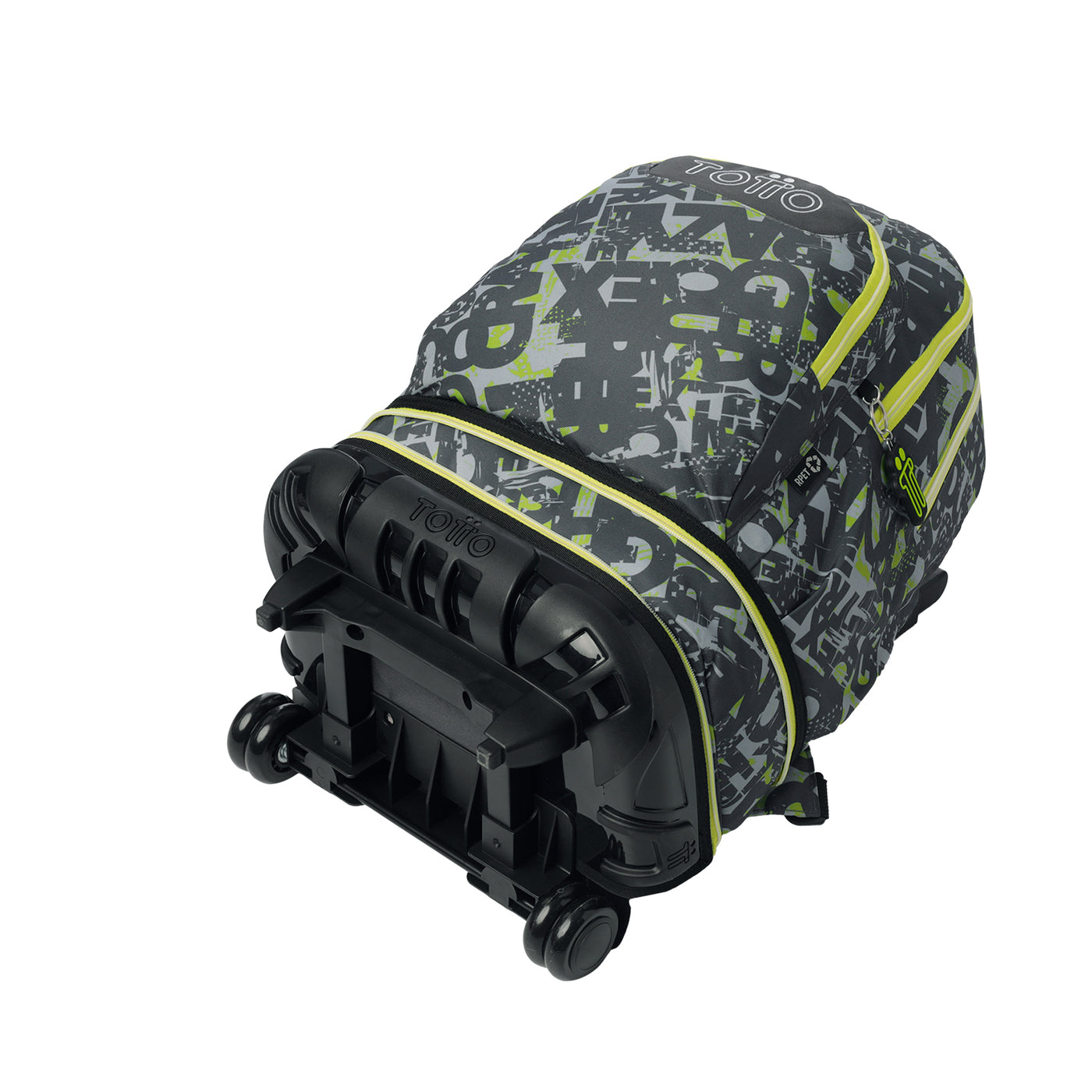 Mochila escolar ruedas desmontable Totto Tiza - Texgrunge