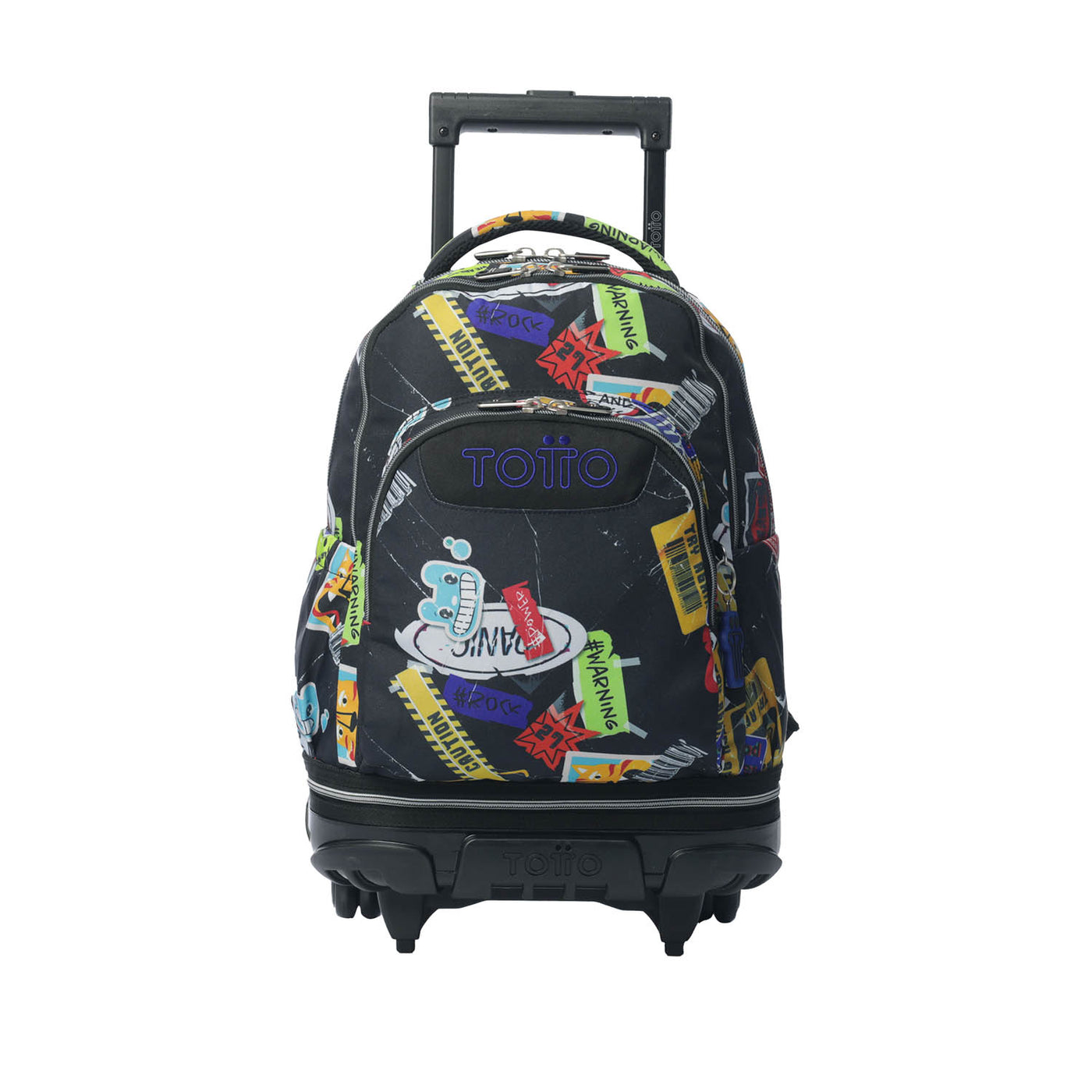 Mochila escolar ruedas desmontable Totto Tiza - Sticky