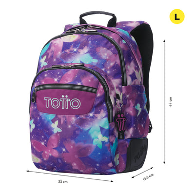 Mochila escolar Totto Rayol - Star Butterfly