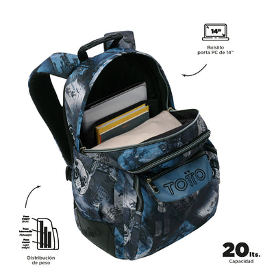 Mochila escolar Totto Rayol - Film