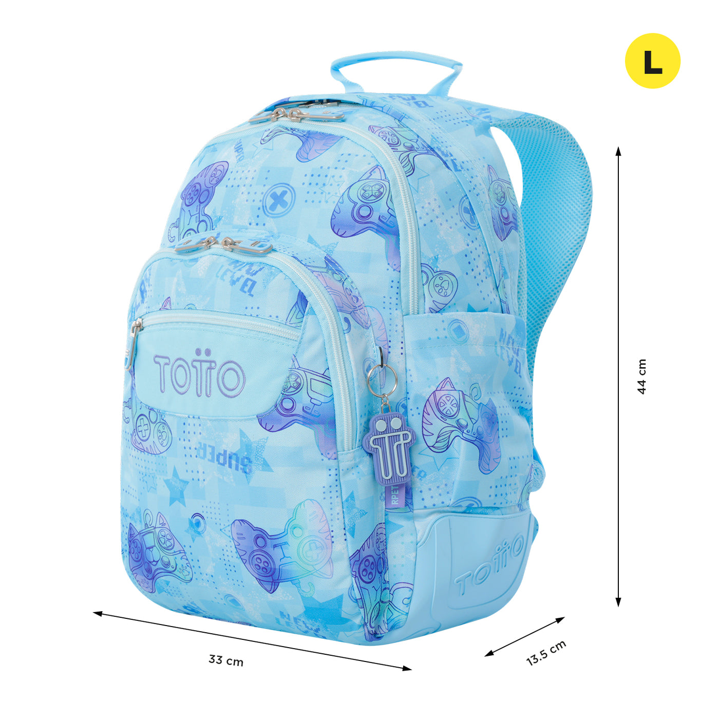 Mochila escolar Totto Rayol - Polar