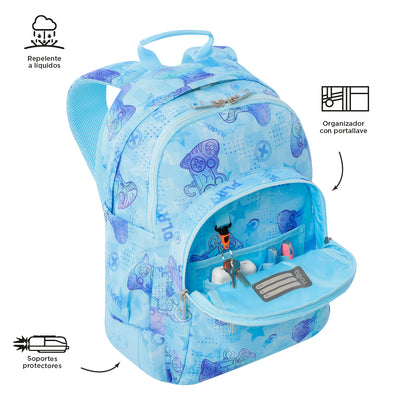 Mochila escolar Totto Rayol - Polar