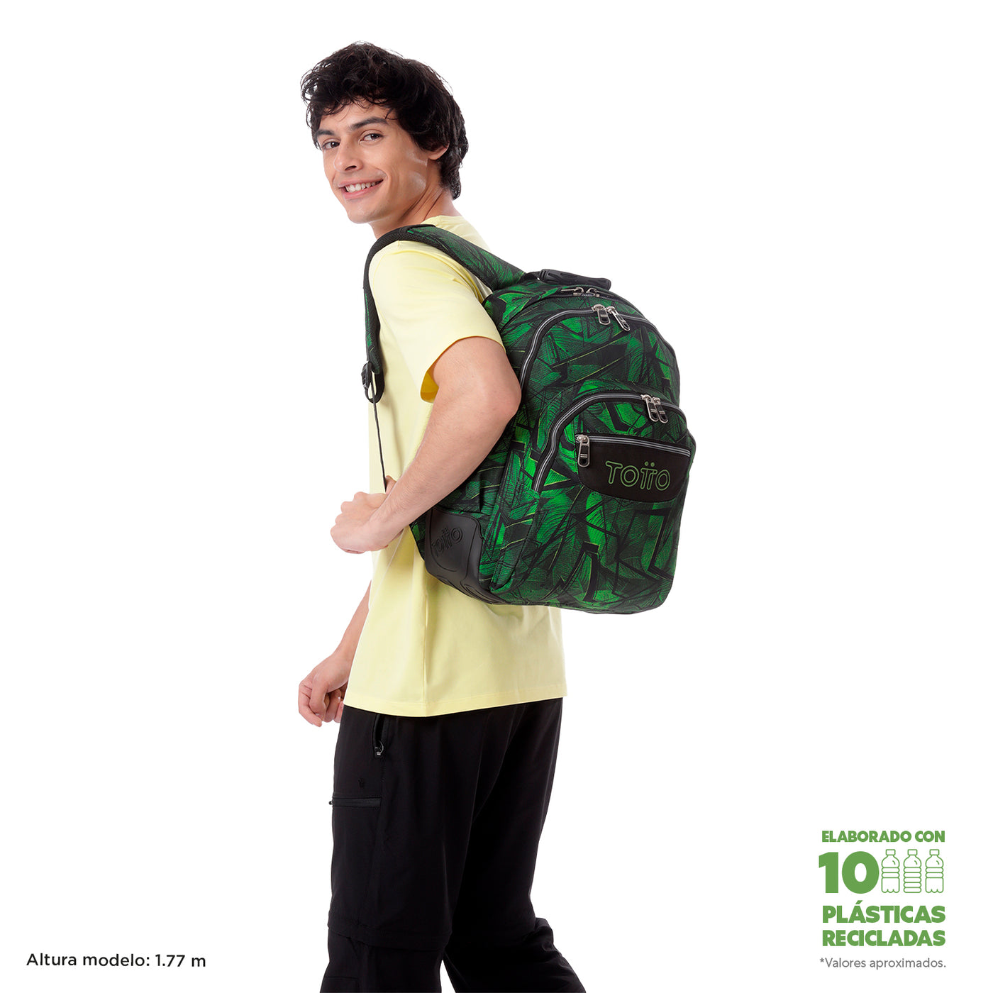 Mochila escolar Totto Rayol - Jhony Jungle