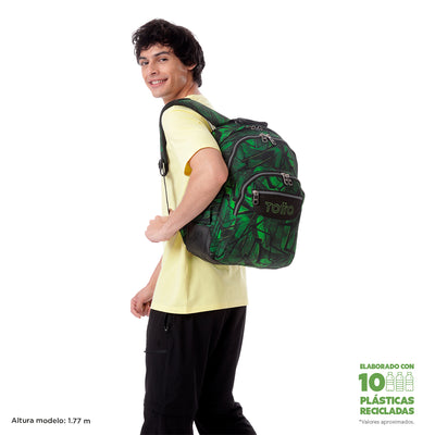 Mochila escolar Totto Rayol - Jhony Jungle