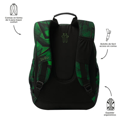 Mochila escolar Totto Rayol - Jhony Jungle