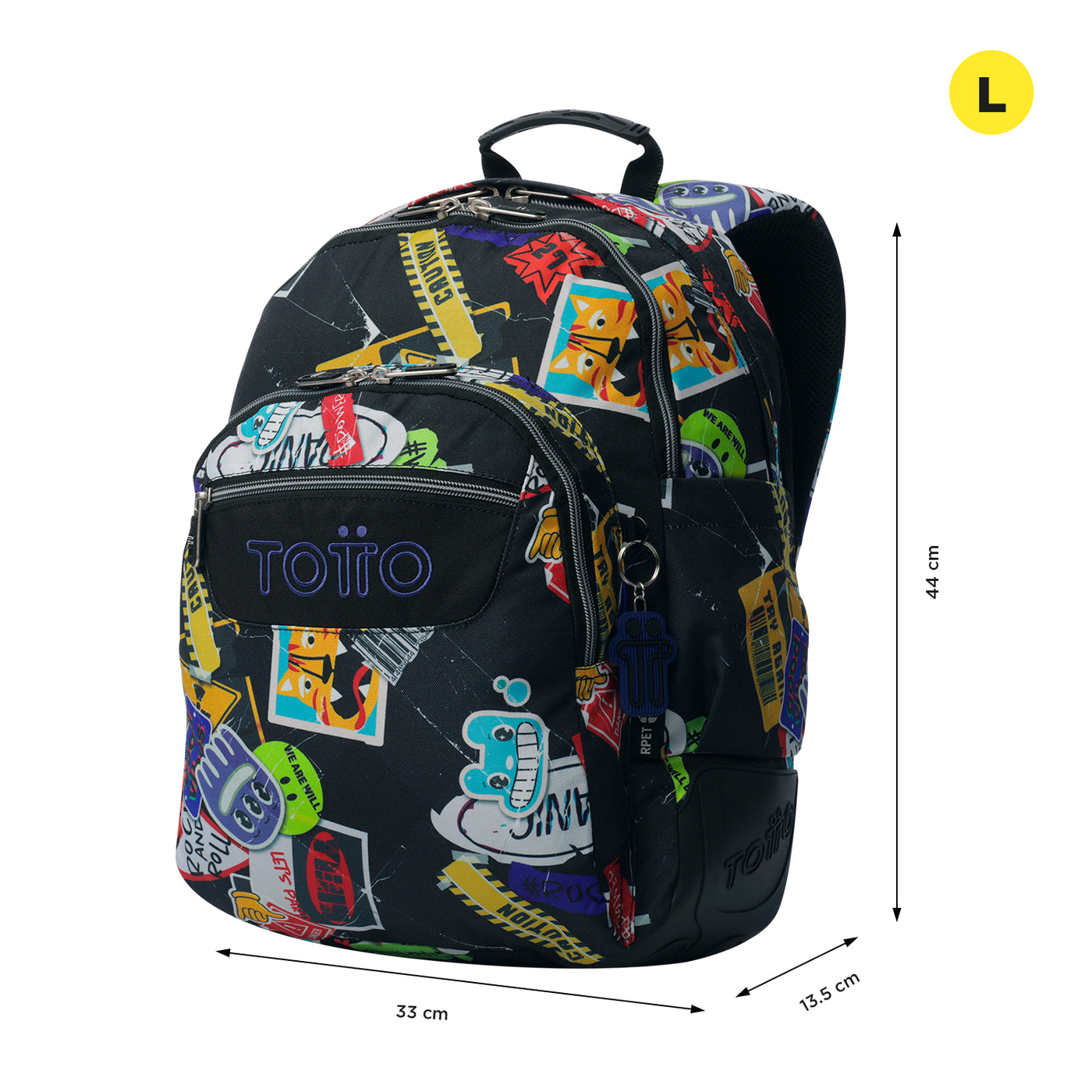 Mochila escolar Totto Rayol - Sticky