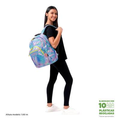 Mochila escolar adaptable a carro Totto Acuareles - Prisma