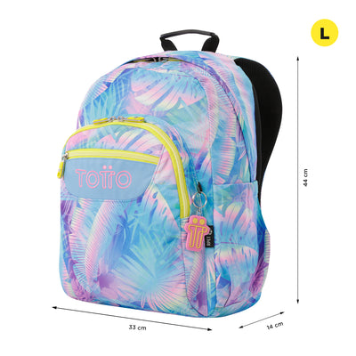 Mochila escolar adaptable a carro Totto Acuareles - Prisma
