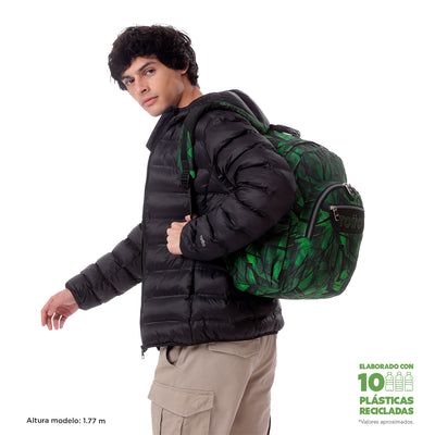 Mochila escolar adaptable a carro Totto Acuareles - Jhony Jungle