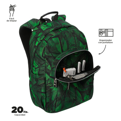 Mochila escolar adaptable a carro Totto Acuareles - Jhony Jungle
