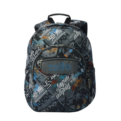 Mochila escolar adaptable a carro Totto Acuareles - Okubo
