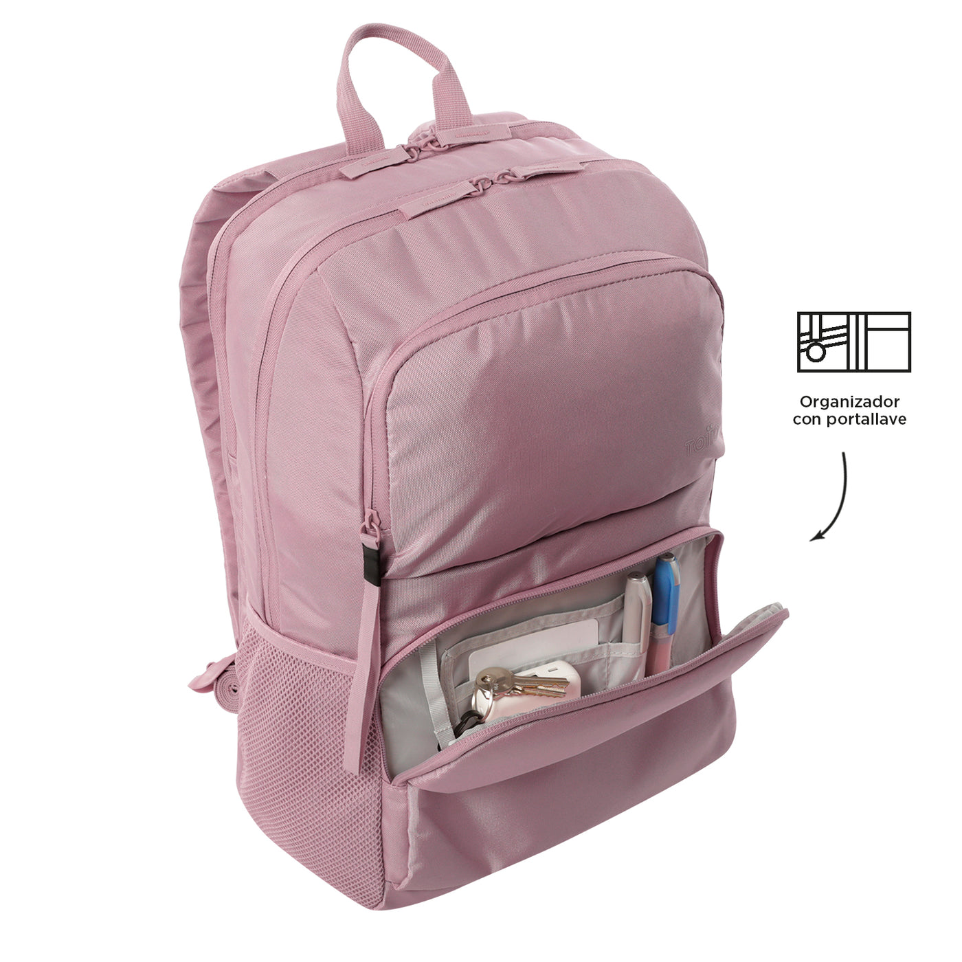 Mochila Porta Ordenador 14" Totto Cloud - Keepsake Lilac