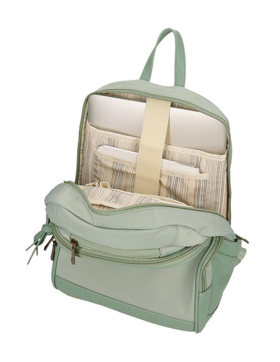 Mochila adap. porta ordenador 37cm 2C. Pepe Jeans Morgan Verde