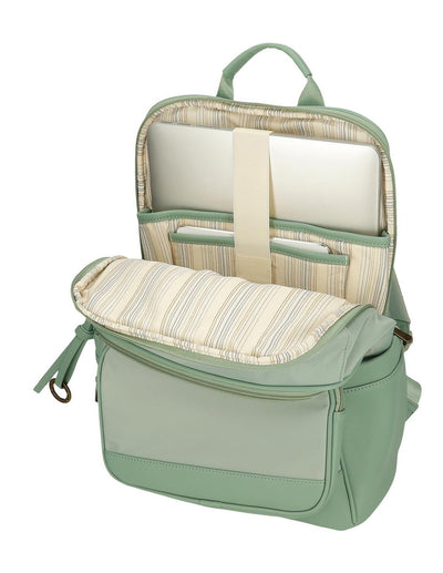 Mochila porta ordenador 40cm Pepe Jeans Morgan Verde