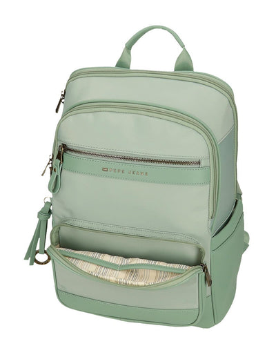 Mochila porta ordenador 40cm Pepe Jeans Morgan Verde