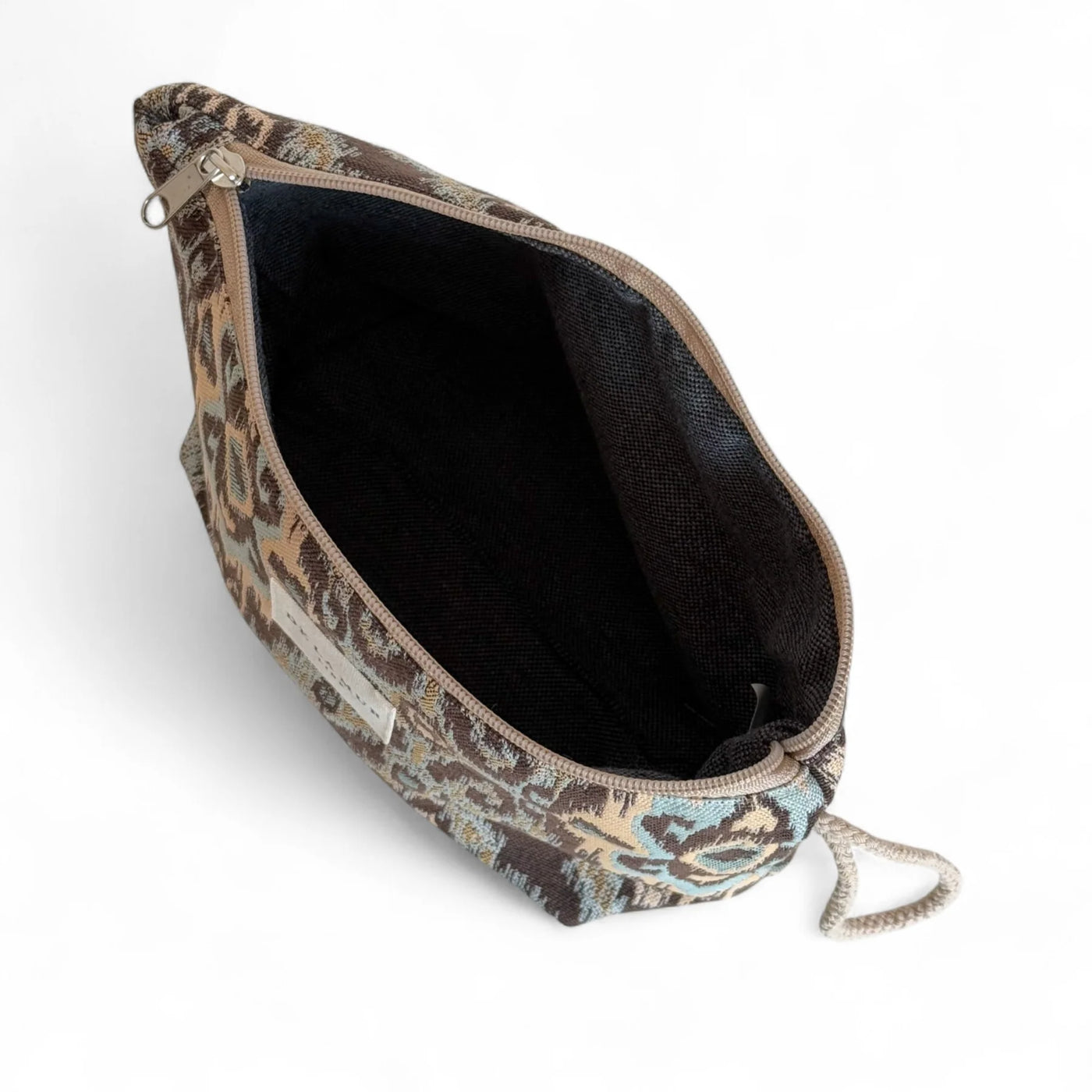 Neceser de tela Grande DeLaMurLine Kave