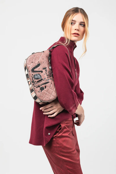 Bolso de hombro ovalado Anekke Parisian