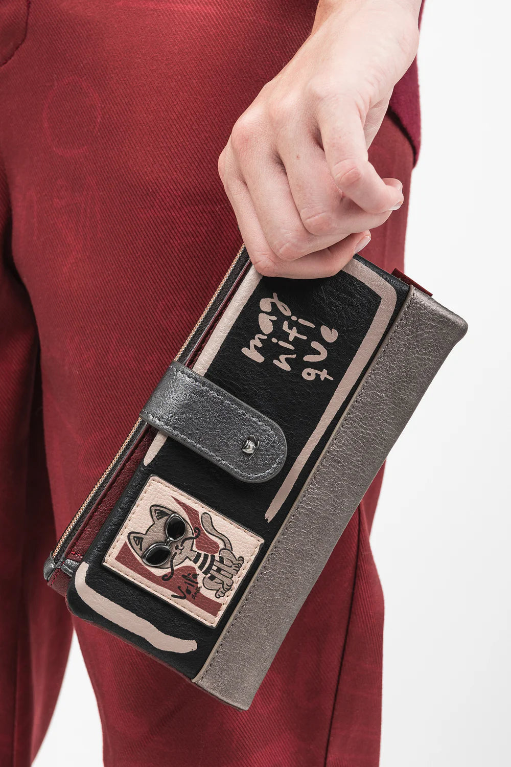 Billetero grande flexible RFID Anekke Parisian