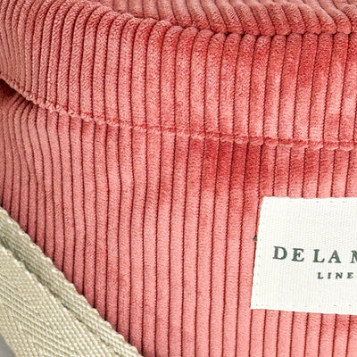 Riñonera de tela DeLaMurLine Coral