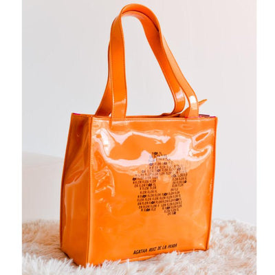 Bolsa Shopper pequeña flor AGATHA RUIZ DE LA PRADA Naranja