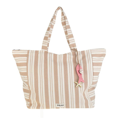 Bolso de Playa lona Kbas color Beige