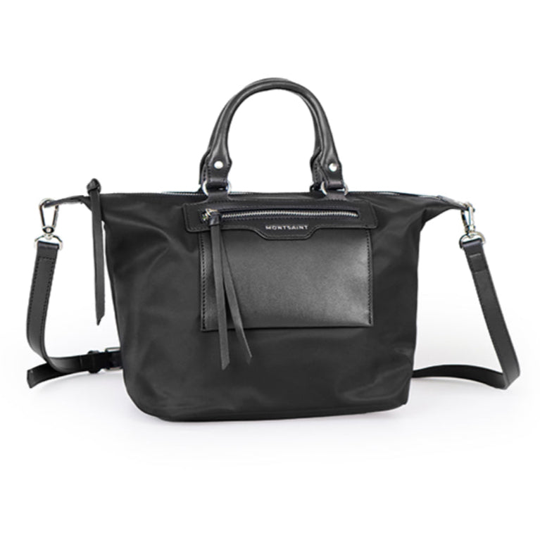 Bolso Shopper con Bandolera Montsaint Nevasca Negro