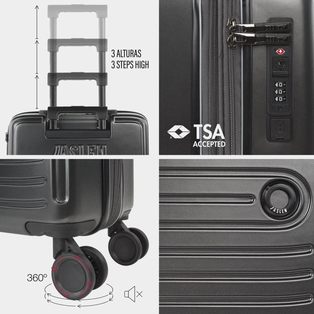 Maleta Cabina Expandible Jaslen Padua
