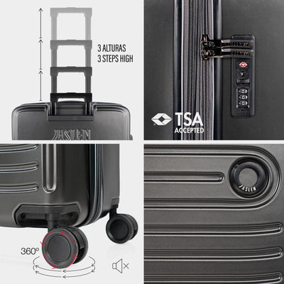 Maleta Grande 75Cm Expandible Jaslen Padua