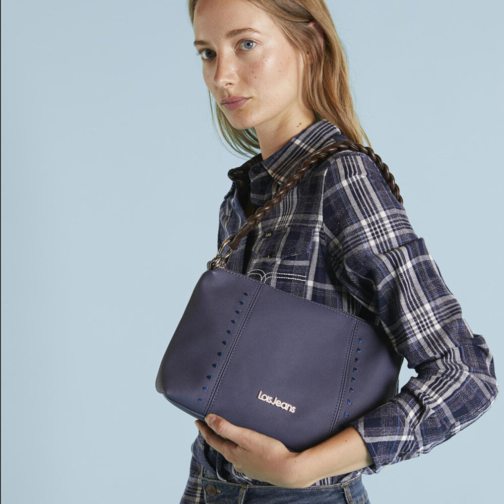 Bolso de Hombro con Bandolera Lois Indiana