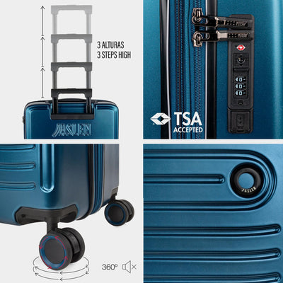 Maleta Cabina Expandible Jaslen Padua
