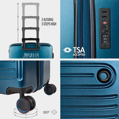 Maleta Mediana 65Cm Expandible Jaslen Padua