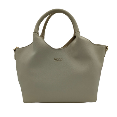 Bolso Noco asa bicolor Beige