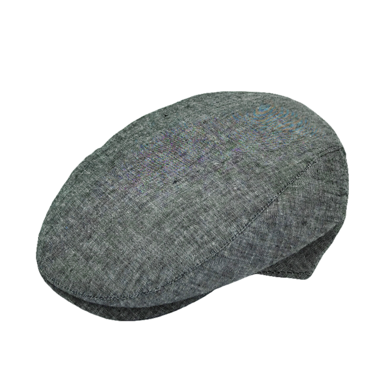 Gorra de Lino y Algodón Costa y Soler Gris