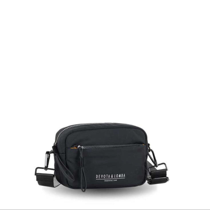 Bandolera compacta Devota & Lomba Essential Negro