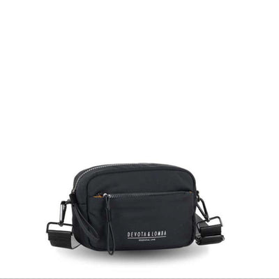 Bandolera compacta Devota & Lomba Essential Negro