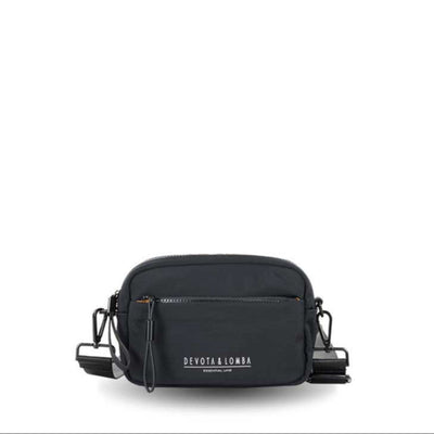 Bandolera compacta Devota & Lomba Essential Negro