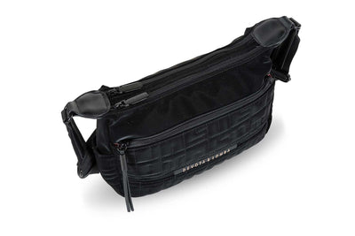 Bandolera doble compartimento Devota & Lomba Master Negro
