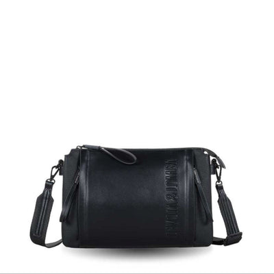 Bandolera plana Devota & Lomba Pair Negro