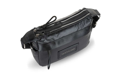 Bandolera doble compartimento Devota & Lomba Sunrise Negro